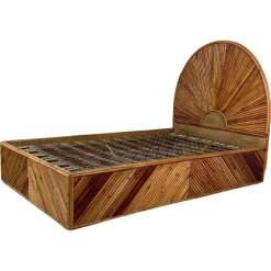 Pamono Bamboo Bed, Italy, 1960s Discount