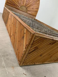 Pamono Bamboo Bed, Italy, 1960s Discount