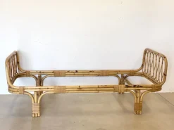 Pamono Bamboo Bed, 1970s Sale