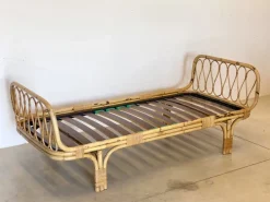 Pamono Bamboo Bed, 1970s Sale