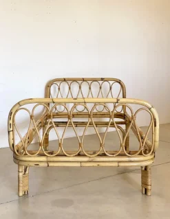 Pamono Bamboo Bed, 1970s Sale