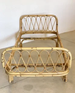 Pamono Bamboo Bed, 1970s Sale