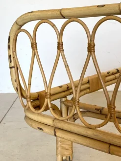 Pamono Bamboo Bed, 1970s Sale
