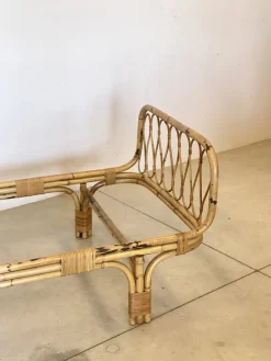Pamono Bamboo Bed, 1970s Sale
