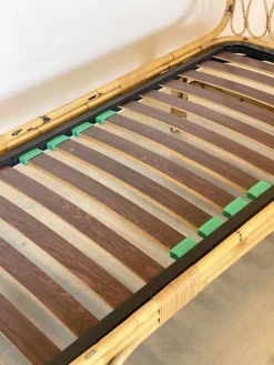 Pamono Bamboo Bed, 1970s Sale