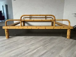 Pamono Bamboo Double Bed