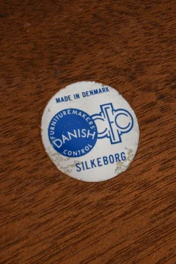 Pamono Bar Cabinet in Rosewood, Formica and Steel on Wheels attributed to Illum Wikkelsø, 1960s Discount