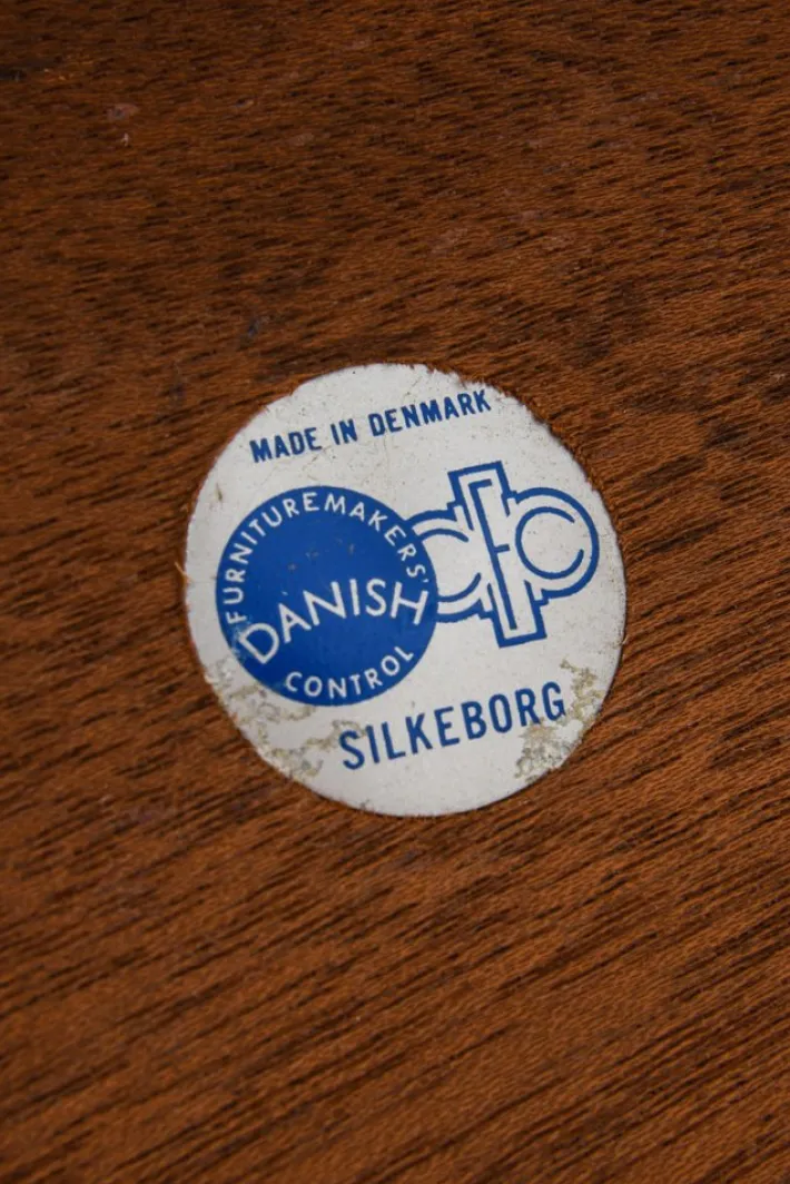 Pamono Bar Cabinet in Rosewood, Formica and Steel on Wheels attributed to Illum Wikkelsø, 1960s Discount