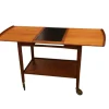 Pamono Bar Cart in Teak by Mogens Hansen, Denmark, 1960s Hot