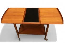 Pamono Bar Cart in Teak by Mogens Hansen, Denmark, 1960s Hot