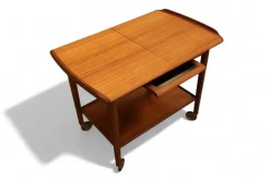 Pamono Bar Cart in Teak by Mogens Hansen, Denmark, 1960s Hot