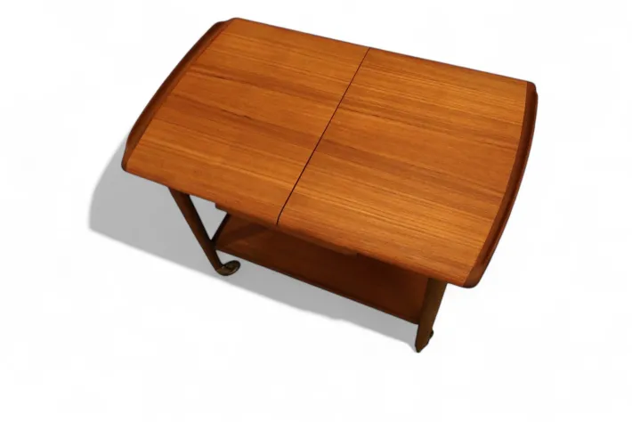 Pamono Bar Cart in Teak by Mogens Hansen, Denmark, 1960s Hot