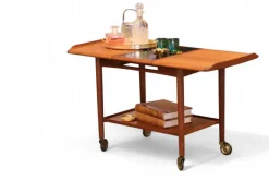 Pamono Bar Cart in Teak by Mogens Hansen, Denmark, 1960s Hot