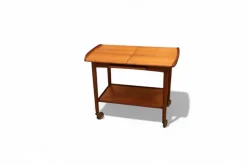 Pamono Bar Cart in Teak by Mogens Hansen, Denmark, 1960s Hot