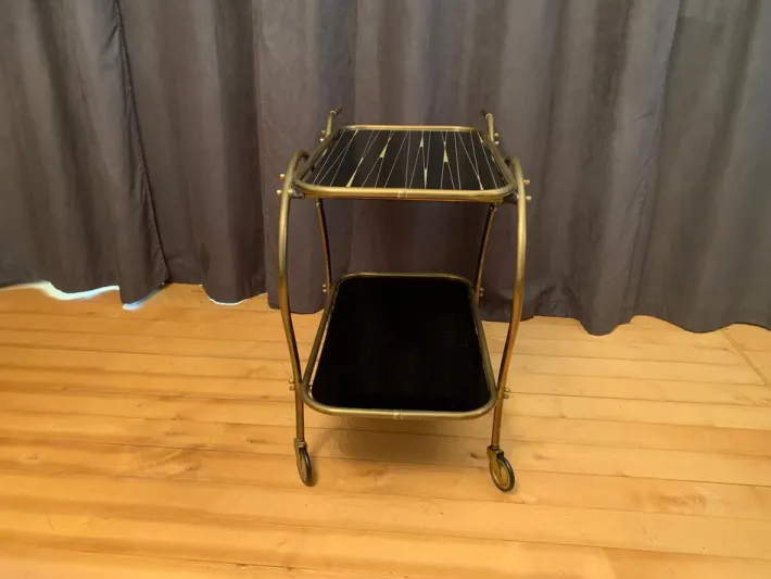 Pamono Bar Cart, Italy, 1950s Hot