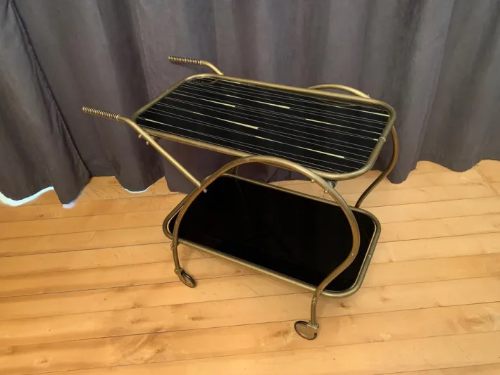 Pamono Bar Cart, Italy, 1950s Hot