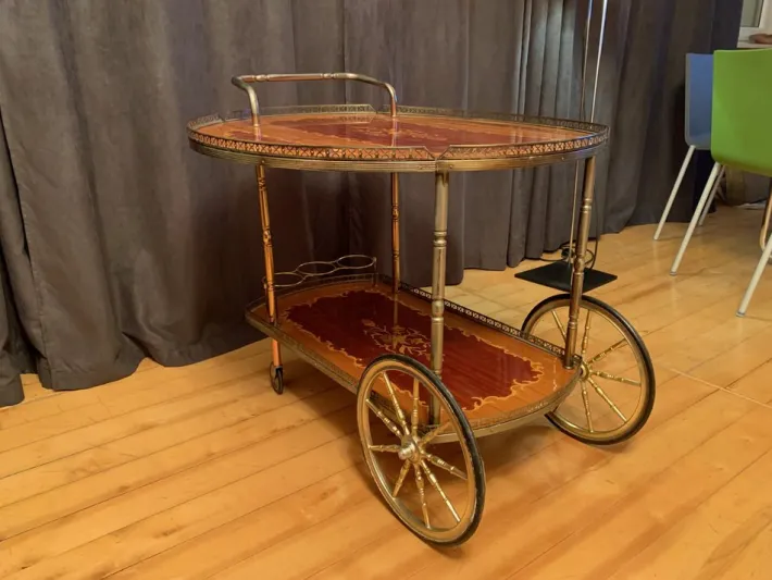 Pamono Bar Cart, 1970s Discount