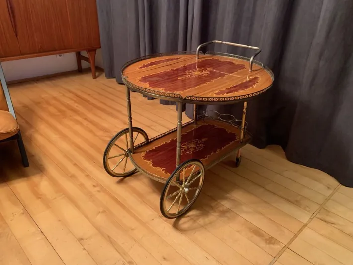 Pamono Bar Cart, 1970s Discount