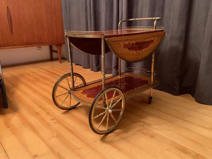 Pamono Bar Cart, 1970s Discount