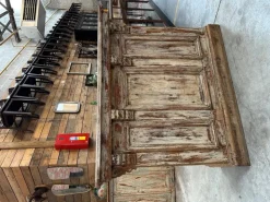 Pamono Bar Counter, Early 20th Century New