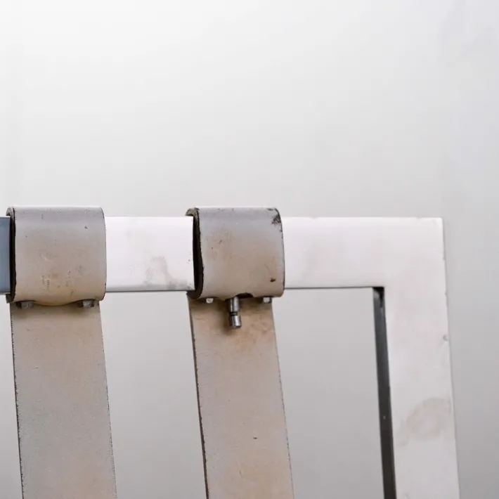 Pamono Barcelona Chair in Off-White Leather by Mies van der Rohe for Knoll Inc / Knoll International, 1960s Best