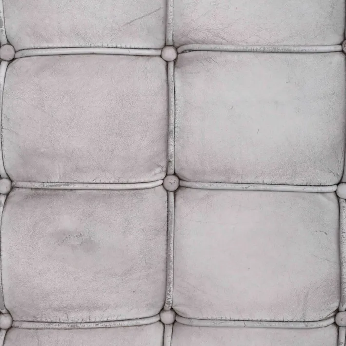 Pamono Barcelona Chair in Off-White Leather by Mies van der Rohe for Knoll Inc / Knoll International, 1960s Best