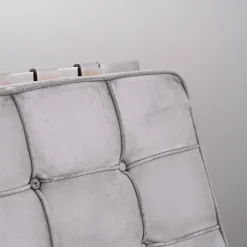Pamono Barcelona Chair in Off-White Leather by Mies van der Rohe for Knoll Inc / Knoll International, 1960s Best