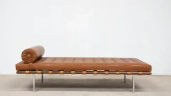 Pamono Barcelona Daybed by Ludwig Mies Van Der Rohe, 1930s Best