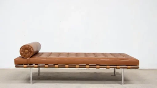 Pamono Barcelona Daybed by Ludwig Mies Van Der Rohe, 1930s Best