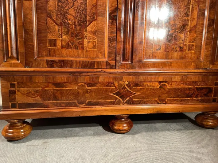 Pamono Baroque Armoire, Zurich, Switzerland, 1750s Outlet