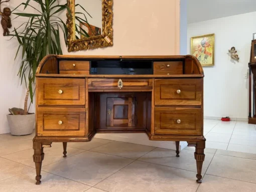 Pamono Baroque Rolling Shutter Secretary, 1780s