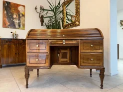 Pamono Baroque Rolling Shutter Secretary, 1780s