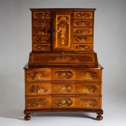Pamono Baroque Secretaire in Walnut Discount