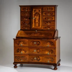Pamono Baroque Secretaire in Walnut Discount