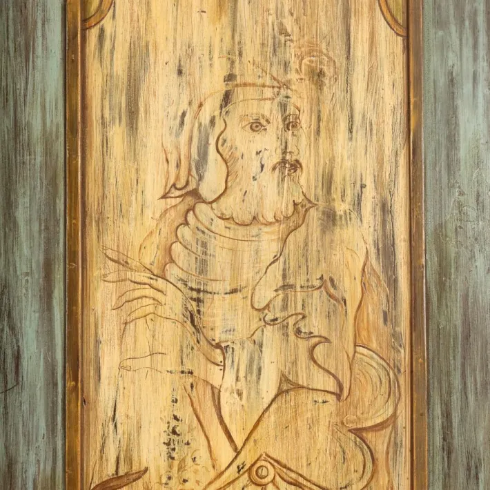 Pamono Baroque Style Lacquered Wood Wardrobe Discount