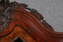 Pamono Baroque Walnut Display Cabinet, Holland, 1750s