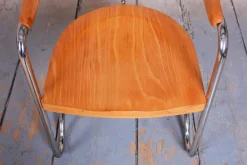 Pamono Bauhaus Armchair in Beech by Ladislav Žák, 1930s Discount