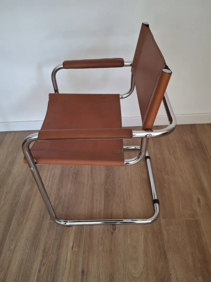Pamono Bauhaus Chair, Italy, 1980s Clearance