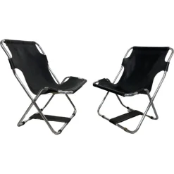 Pamono Bauhaus Folding Chairs, 1960s, Set of 2 Hot