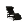 Pamono Bauhaus LC 4 Chaise Lounge in Black by Le Corbusier for Cassina Sale