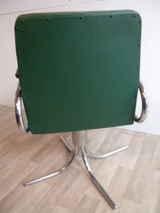Pamono Bauhaus Maquet Office Chair in Steel Tube & Chrome, 1930s New