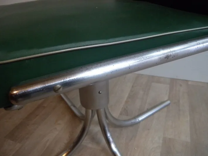 Pamono Bauhaus Maquet Office Chair in Steel Tube & Chrome, 1930s New