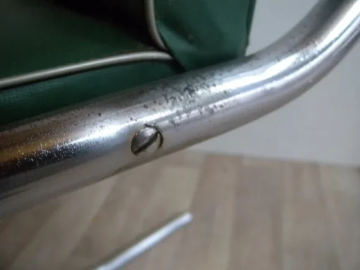 Pamono Bauhaus Maquet Office Chair in Steel Tube & Chrome, 1930s New
