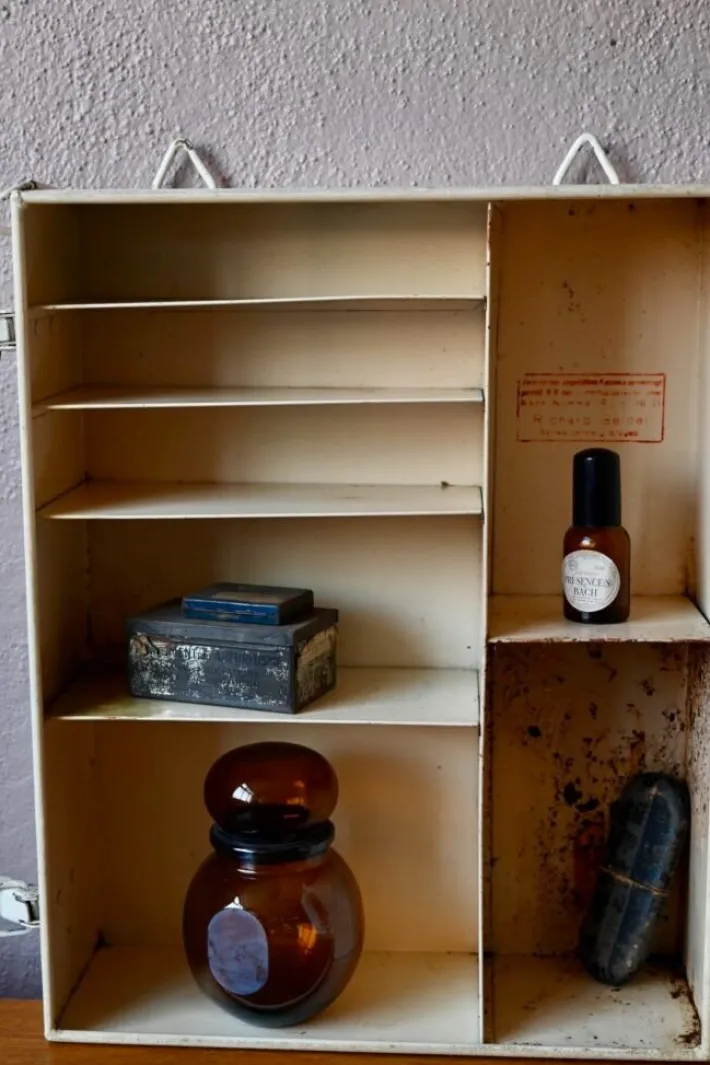 Pamono Bauhaus Pharmacy Cabinet, 1940s Best