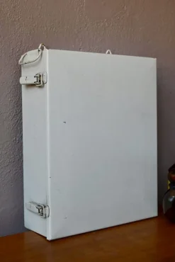 Pamono Bauhaus Pharmacy Cabinet, 1940s Best