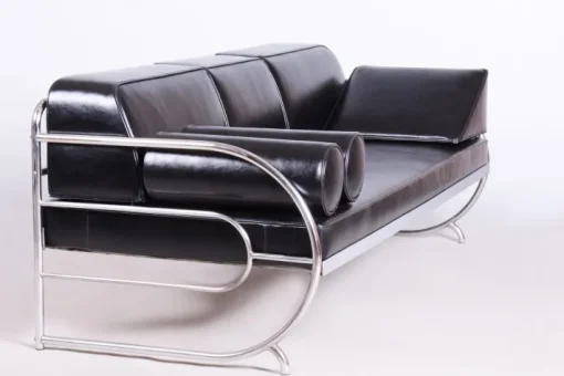 Pamono Bauhaus Sofa by Robert Slezak, 1930s New