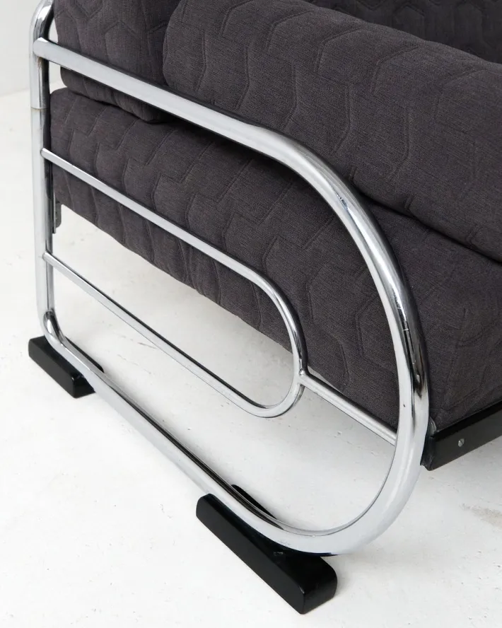 Pamono Bauhaus Sofa by Robert Slezak, 1930s Hot