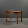 Pamono Bauhaus Table Made of Beech Wood with Linoleum, 1930s Clearance
