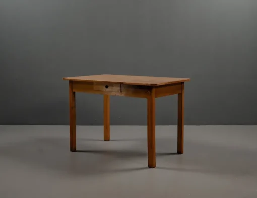 Pamono Bauhaus Table Made of Beech Wood with Linoleum, 1930s Clearance