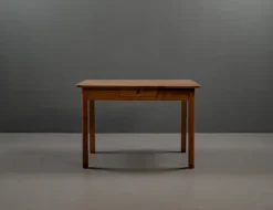Pamono Bauhaus Table Made of Beech Wood with Linoleum, 1930s Clearance